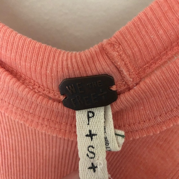 Free people peach San Fran tank Small - Picture 5 of 6